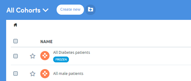 Frozen tag under file name